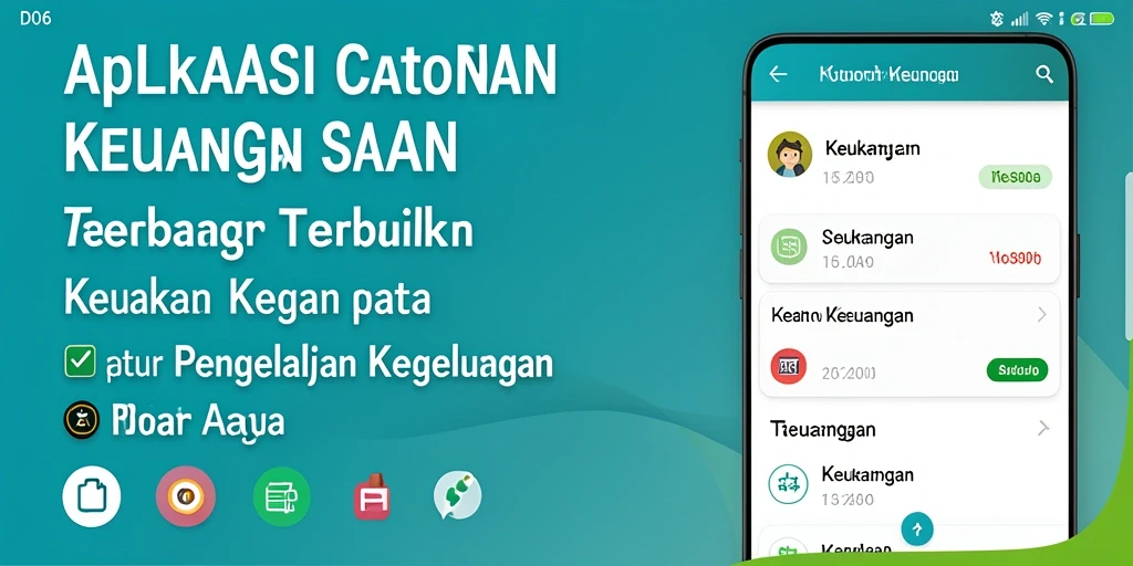 Antarmuka D06 dengan fungsi lengkap untuk pencatatan keuangan.