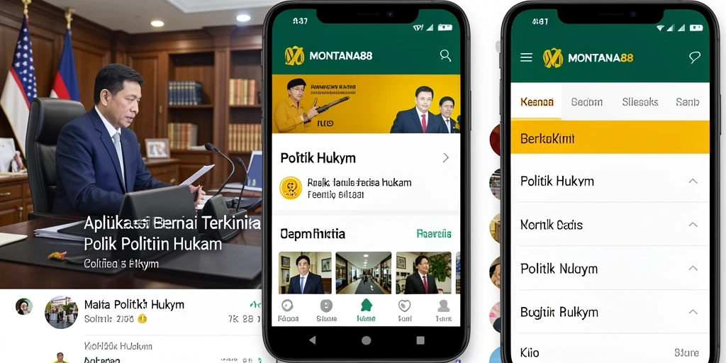 Antarmuka MONTANA88 yang modern dan informatif.